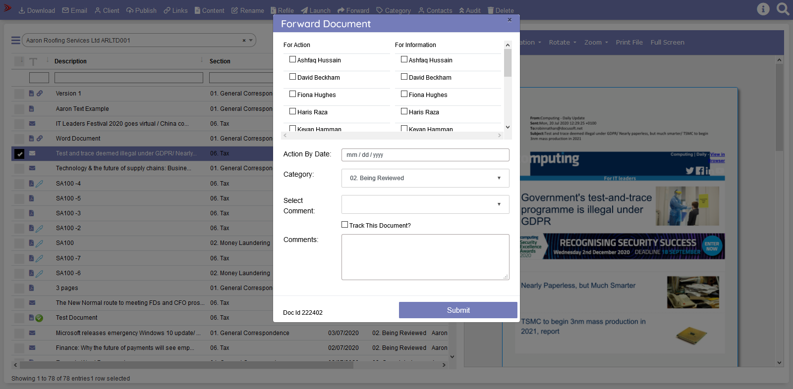 Docusoft DocuSoft Guide