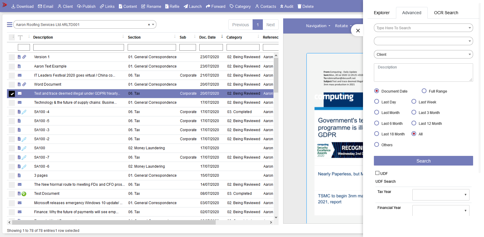 Docusoft DocuSoft Guide